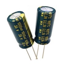 35V 1000UF 10x20mm 1000uf 35v 전기 용량특수 고주파 크리스탈 공급 장치