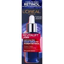 로레알파리 LOREAL Serum Night Retinol 독일 레티놀 리바이탈리프트 레이저 나이트 세럼 30ml, 1팩
