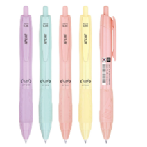 자바 신제품 0.38mm 제트라인 베이비 ( 검정잉크), 12개, 바디색상 바이올렛