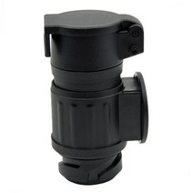 오토바이 변환 어댑터 커넥터 트레일러 어댑터 커넥터 캐러밴 트럭용 EU 플러그 프라임 컨버터 소켓 내구, 한개옵션0