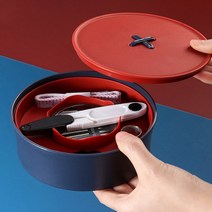반짓고리 케이스 단추 반짇고리 바늘 쌈지 세트 레드