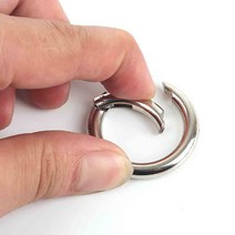 오링클립 도금 버클 카라비너 지갑 핸드백 후크 고리, 오링클립BL0230425mm