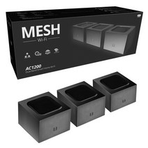 휴대용 이동식 와이파이 데이터쉐어링 무선공유기 fenvi ac1200 전체 홈 메쉬, 3in1 패키지, 우리 플러그