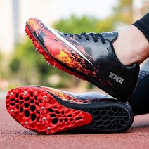 육상 스파이크 화 신발 남자 여자 운동 선수 달리기 부드러운 스포츠 운동 플러스 사이즈 35-45