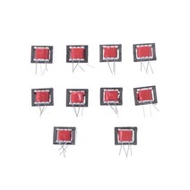 차폐 트랜스 오디오 10pcs 이중 와이어 권선 변압기 600600 Ohm 유럽 11 EI14 절연, 한개옵션0