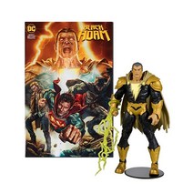 McFarlane Toys DC Direct - 페이지 펀처 17.8cm(7인치) 만화 피규어 블랙 아담 웨이브 1 배트맨 182457, Black Adam
