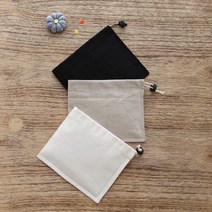 [DIY키트 패키지] (5개세트) (동영상설명) 더스트백 복조리주머니 광목주머니 면파우치 미니 조리개파우치만들기 린넨원단, 레드