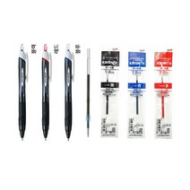 제트스트림 스탠다드 단색볼펜 리필심, 10개, (리필용) SXR-10 블루