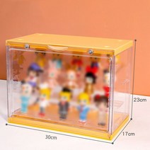 피규어 장식장 아크릴 진열장 아크릴 블라인드 상자 쇼케이스 미스터리 차고 키트 소장, 2-30x17x23cm