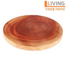 YL 원목 천연 통나무 원형도마 4호(특대) 1개 나무도마 플레이팅 피자도마 서빙보드 브런치 접시 감성 캠핑용 도마 빵 초밥 회도마 플레이트 트레이 YK9335Q2223, ◈원형도마 4호(특대) 1개◈