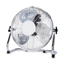 고출력 낮은바닥 선풍기 공장 축사용 무높이 강풍기, 10인치 3단 속도   네트워크데스크탑 팬
