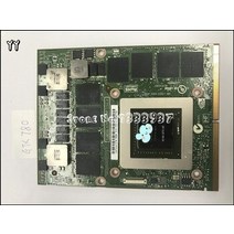 [해외] GTX 780M GTX780M N14EGTXA2 4G DDR5 비디오 VGA 카드 FJHX2 2K0KW DELL M17X R5 M18X R2 R3 R4 GTX780, 상세내용표시