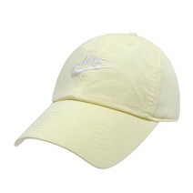 정품 나이키 헤리티지 86 퓨추라 워시드 볼캡 모자 옐로우 913011-744