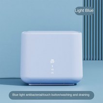 캠핑속옷 미니 접이식 세탁기 반자동 렌탈 가정용 아기 양말 2023 년, 02 파란_04 AU