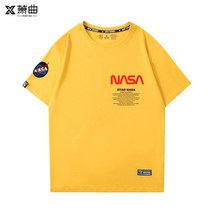 남성 커플 nasa 합작 플래그샵 홈페이지 미국 여름 단소, T03-L, C11-노란색 3