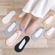 은창]파스텔 양말 미끄럼 뮬 단색 여름 사은품 10색 여자 방지 구두 선물 양말 신발 페이크삭스 덧신 여성