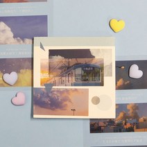 PET 감성 풍경 스티커 달빛 꿈나라 다꾸스티커 감성스티커 예쁜스티커 디자인스티커 다이어리스티커, 상세페이지 참조