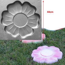 DIY 정원바닥 포장 벽돌 펜스 셀프시공, Flower Mold