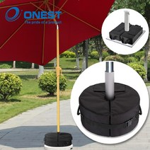 모래주머니 대형 삼쇠 파라솔 꽂이 받침 고정 지지 대, 8_원형모래주머니