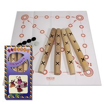 [문구조아] 3000 윷놀이 세트 민속놀이 명절놀이, 1개