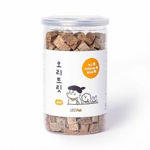 리리펫 오리트릿 120g 동결건조간식 큐브 애견 기호성 칭찬, 단품