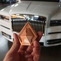 마일론 갤러리1 명품 차량용 방향제 고급 자동차 송풍구 디퓨저 리필, 로즈골드, 블랙체리, 쇼핑백 없음