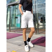 여성 골프반바지 기능성 밴딩 골프바지 골프웨어