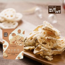 티각태각 해양심층수로 맛을 낸 연근부각, 4개, 30g