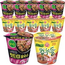 오뚜기 컵누들 매콤한맛 6개+팟타이 쌀국수 6개, 1개