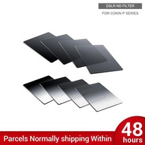 ND필터 Graduated Grey 풀 컬러 스퀘어 필터 ND ND2 ND4 ND8 ND16 Cokin P 시리즈 D5200 D5300 D5500 용 중성 밀도, [08] Gradual ND