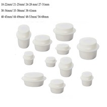 빵발효기 1/2/3/5pcs 삼각 플라스크 스토퍼 원추형 유리 튜브 실험, 02 21-25mm 3PCS