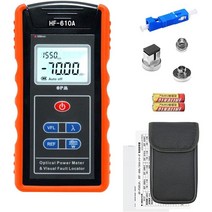 광파워미터 HF-610A 광섬유 체커 10km 일체형 자기 총 9종 세트 일본어 설명서 F, HF-610C, 1개