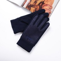 바이크장갑 Hot Winter Gloves For Men Women Touchscreen Warm Outdoor Cycling Driving Motorcycle Cold, 03 Navy blue
