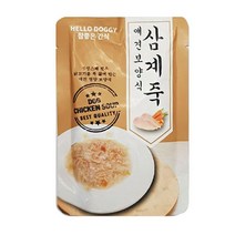출산어미견 노령견 영양보충 삼계죽 5묶음 엄선재료 안전생산 수술보양식 위생적