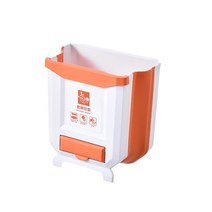 진공음식물쓰레기통 음쓰 업소용 짬통 1L 싱크대 걸이형 가정용 휴지통 접이식 쓰레기통 벽걸이 주방 캐비