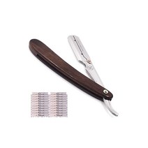 Parker 파카 면도칼 프로 사양 교체날 20장 세트 일본어 설명서 첨부 길이 14 cm 중량 45g 면도기 콤팩트 접이식 시샴우드나무손잡이, 상세페이지 참조