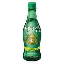 코카콜라 씨그램 라임 카페 탄산수 탄산음료 맛있는탄산수 350ml 24 1세트