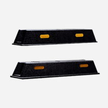 고무주차블럭 카스토퍼 주차장블럭 주차방지턱, 1-반사체, 1-콘크리트용(기본), 1개