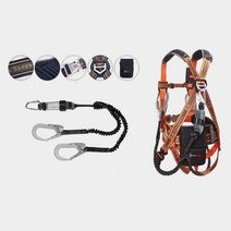 K2 고공 안전 더블걸이 엑스반도 전체식 안전벨트 낙하방지 mart_029531