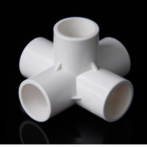 pvc 파이프 연결 커넥터 소켓 배관 자재 5구 25mm, 1개