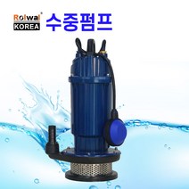 로웰코리아 수중펌프 RK32-75AC 우물용/자동/워터펌프