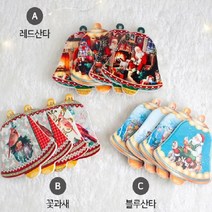 [우수제품]^^&&^^++ 크리스마스 종 컵받침 4p set 3type 대 티코스터 홀더 우드 나무받침 원목 코스터받침 찻잔받침 잔받침, B   꽃과 새