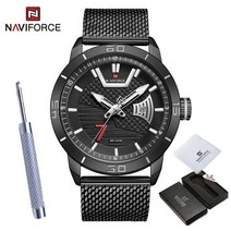 남성 메탈 시계 스위스 기계식 40대 남자 명품 워치 2022 naviforce 럭셔리 브랜드 용 군용 스포츠 골드 블랙 쿼츠 캘린더 방수 스테인레스 스틸 손목