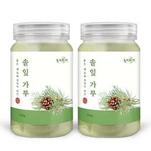 동의한재 국산 솔잎 가루 분말 500g x 2통, 단품, 단품