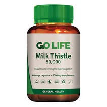 뉴질랜드 고라이프 밀크씨슬 50000mg 40 베지캡슐, 1, 본상품선택, 본상품선택