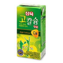 배송비무료 삼육두유 고칼슘두유 190ml x 48팩 [809366]