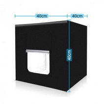 Travor 라이트 박스 40 60 80cm 휴대용 Softbox 사진 텐트 3 색 배경 스튜디오 상자 LED, 러시아, M40