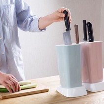 미다인터내셔널 물빠짐칼꽂이 항균칼꽂이 위생칼블럭 칼꽂이 칼블럭, 퍼플