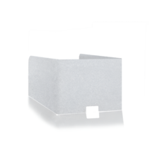 방음 흡음 초경량 독서 칸막이 집중력 향상 책상 비대면 독서실 파티션, 112라-소1(라이트그레이)