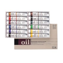 [RA㏓] 신한)유화물감 세트(12색 20ml) 수업 미술 그림 교육용 학생 학습용 ▷_§Ea, 《본상품》, жη＂좋은상품＂, ☆탁월한선택